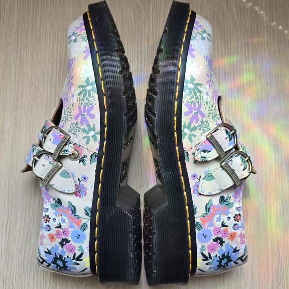 NEW Dr. Martens Floral Mary Janes Docs - Picture 5 of 13